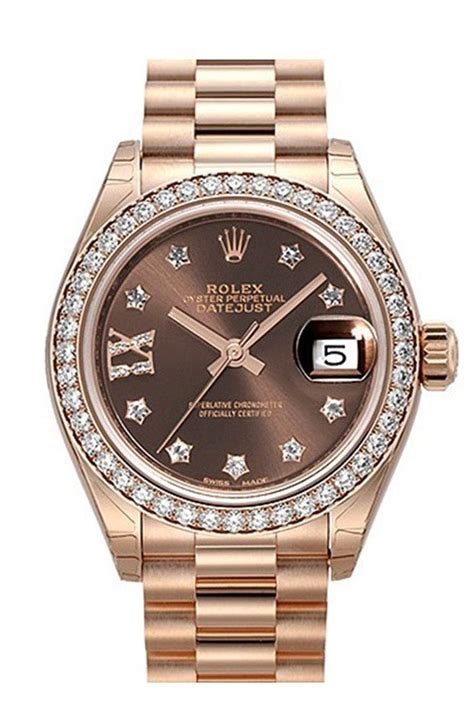 rolex datejust president rose gold|rolex rose gold datejust price.